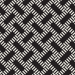 trendy twill weave lattice abstract geometric vector image
