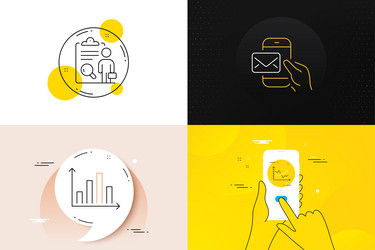 minimal set of inspect diagram graph vector image