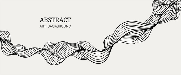 modern abstract background banner with linear vector image