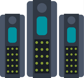 servers web hosting icon image vector image