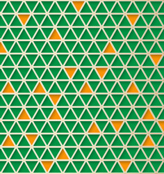 triangle 3d pattern vector image