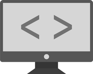 code optimization icon design vector image