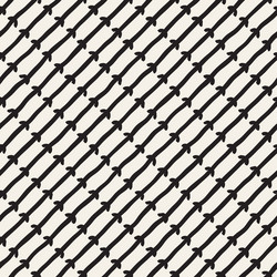 seamless pattern with hand drawn lines abstract vector image