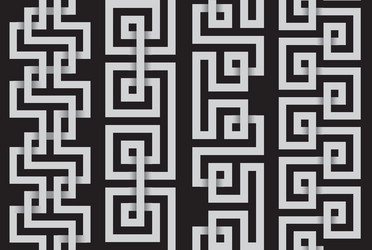 set of lines for making seamless patterns vector image