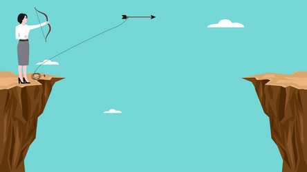 creative problem solving with the concept vector image