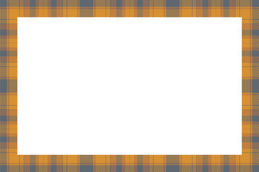 Vintage frame scottish border pattern retro vector