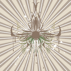 retro pattern for design vector image