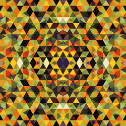 Triangular mosaic colorful background vector