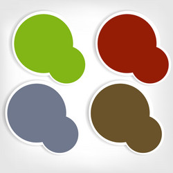 background with abstract blank for text vector image