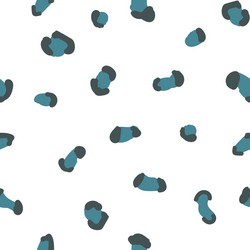 simple leopard repeat pattern design vector image