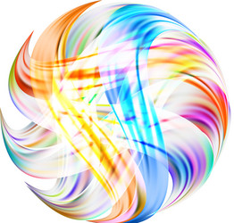 sea waves from node hud data dots flow research vector image