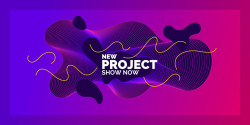 bright abstract background with a dynamic waves vector image