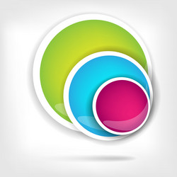 background with abstract blank for text vector image