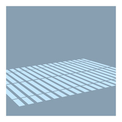 sunlight is casting shadows in a pattern on blue vector image