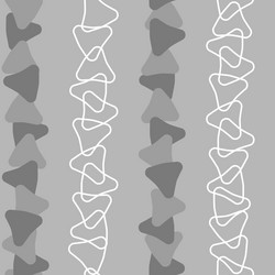 simple abstract shape repeat pattern design vector image