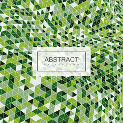 Abstract polygonal distorted background vector