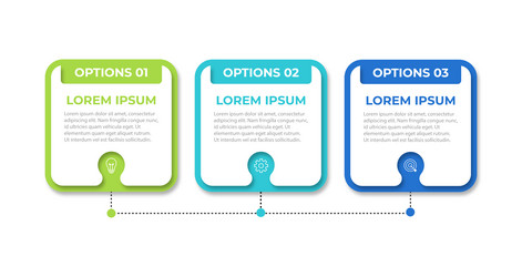 timeline infographic design element and number vector