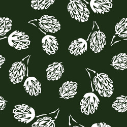 tree cone pattern vector image