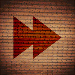 multimedia control flat modern web button vector image