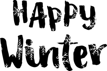 christmas and winter theme poster Vector Image