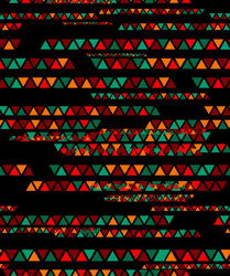 abstract geometric triangle seamless pattern vector image