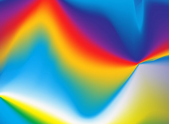 abstract background with holographic effect 3d vector image