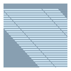 light coming through half open blinds creating vector image