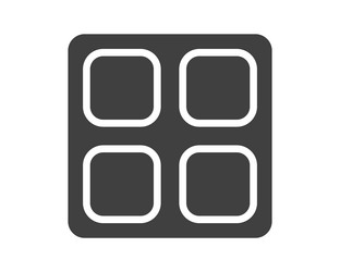 hamburger menu icon buttons for website ui vector image