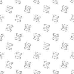 map pattern seamless vector image