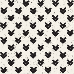 seamless pattern with hand drawn lines abstract vector image
