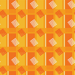 vertical symmetrical building seamless pattern vector image