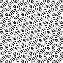 design seamless monochrome dots pattern vector image