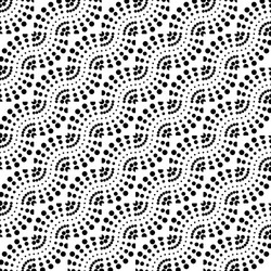 Design seamless monochrome dots pattern vector