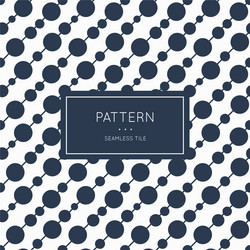 Geometric Dot Pattern vector image