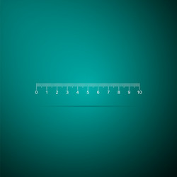 measuring scale markup for rulers icon isolated vector