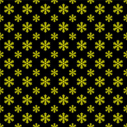 seamless stylized snowflake pattern background vector image