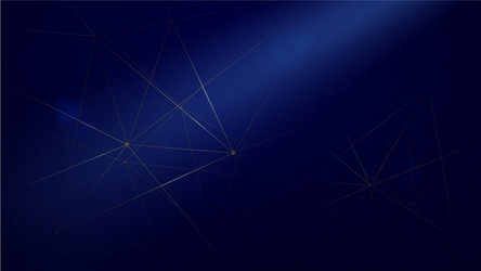 abstract molecule with connecting dots and lines vector image