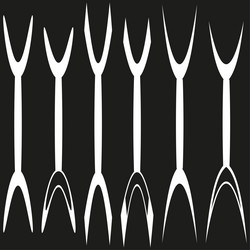 vertical arrows icon symmetric pointer pattern vector image