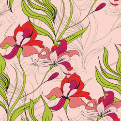 spring seamless pattern Vector Image