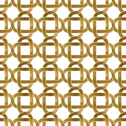 Abstract repeatable pattern background golden vector