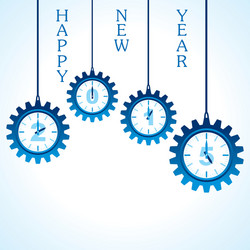 Creative happy new year 2015 design stock vector