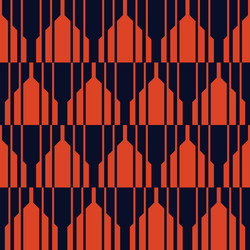 Seamless abstract geometric pattern vector