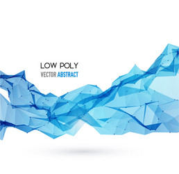 Abstract Polygon Background vector image