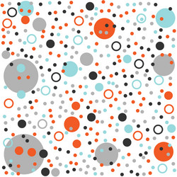 seamless pattern abstract bubble background vector image