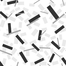 abstract rectangles seamless pattern sketch vector image
