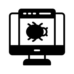 website error system hacking web security vector image