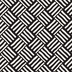 hand drawn seamless repeating pattern with lines vector image