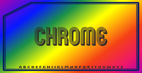 text effects with editable colors and abstract vector image