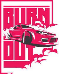 Japan Drift Cars Graphic by Vecster · Creative Fabrica