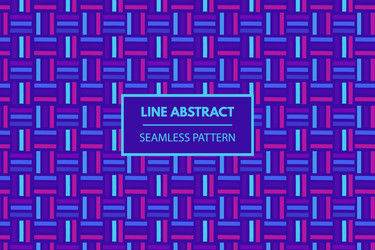 Vertical and horizontal lines abstract pattern vector